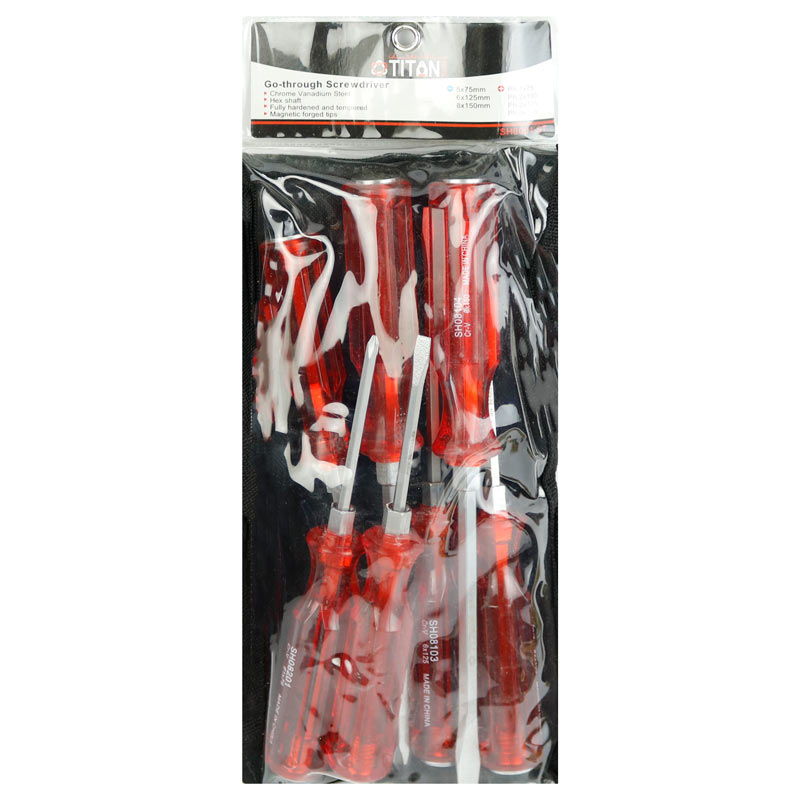 ست پیچ گوشتی 7 عددی Titan SH8001-ST