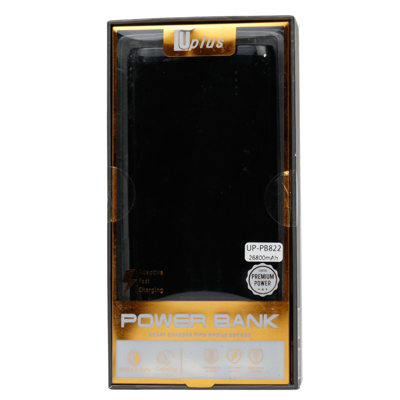 پاور بانک فست شارژ 26000 یو پلاس Uplus UP-PB822