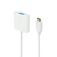 تبدیل V-net HDMI To VGA + کابل صدا