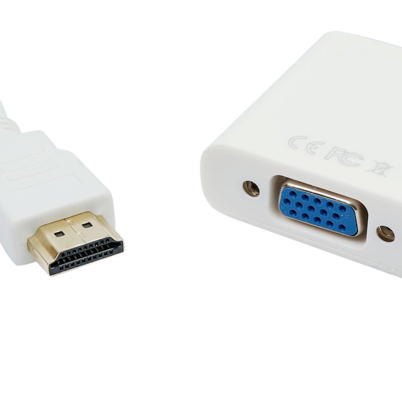 تبدیل V-net HDMI To VGA + کابل صدا