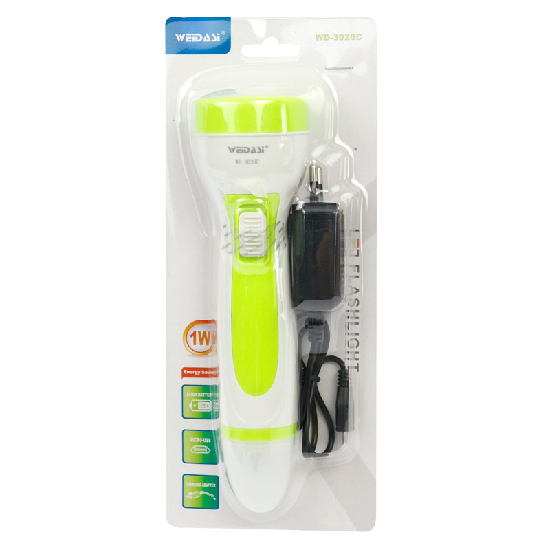 چراغ قوه شارژی Weidasi WD-3020C