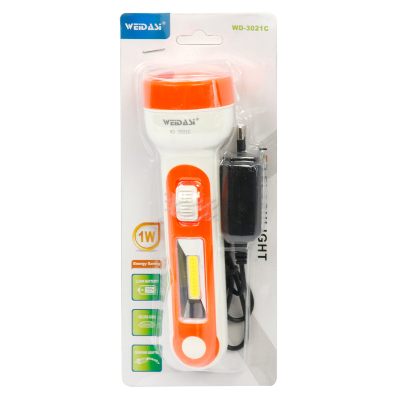 چراغ قوه شارژی Weidasi WD-3021C