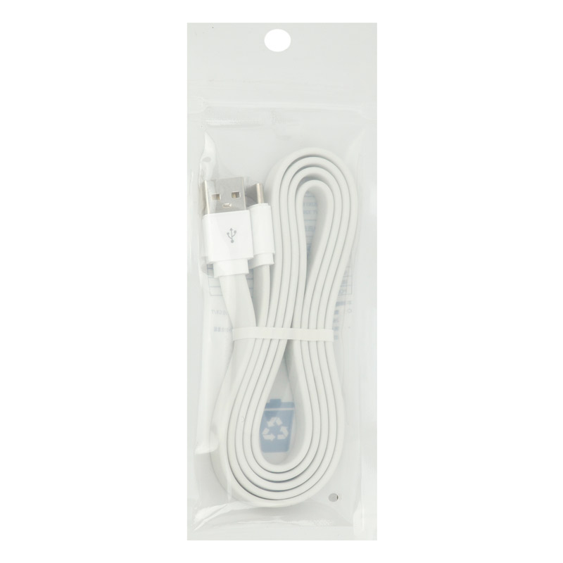 کابل فلت تایپ سی XMSJX11QM 1.2m شرینک