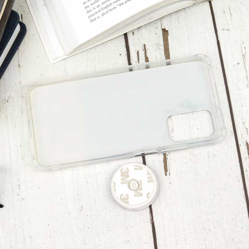 قاب محافظ لنزدار رزین طرح LV پاپ سوکت دار Xiaomi Poco M3
