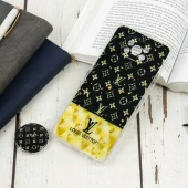 قاب محافظ لنزدار رزین طرح LV پاپ سوکت دار Xiaomi Poco X3