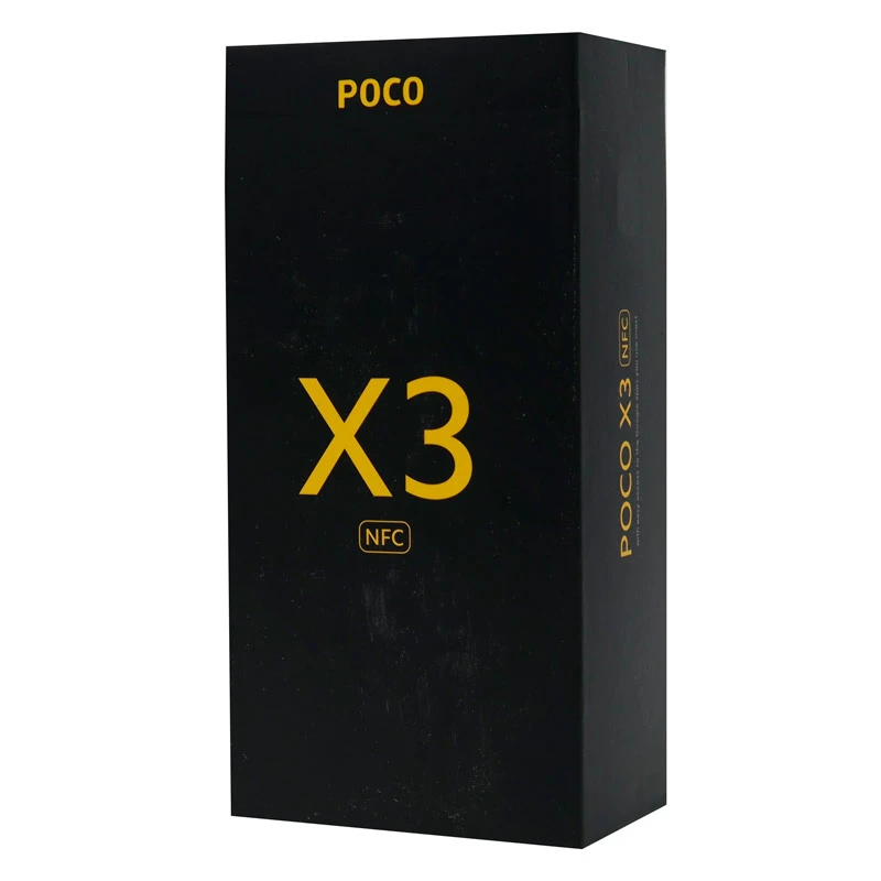 شارژر دیواری فست شارژ Xiaomi Poco X3 NFC QC3 PD 33W سرجعبه + کابل Type-C و جعبه گوشی