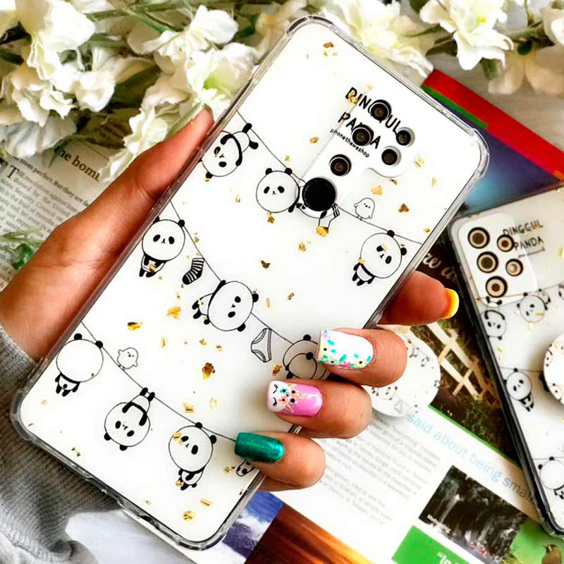 قاب محافظ لنزدار رزین طرح پاندا پاپ سوکت دار Xiaomi Redmi Note 10 Pro