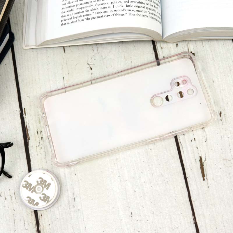قاب محافظ لنزدار رزین طرح یونیکورن پاپ سوکت دار Xiaomi Redmi Note 8 Pro