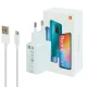 شارژر دیواری فست شارژ Xiaomi Redmi Note 9 QC3 3A PD 22.5W سرجعبه + کابل Type-C و جعبه گوشی