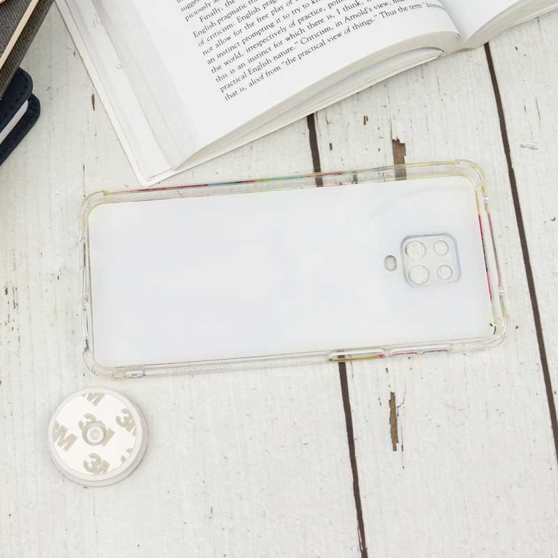قاب محافظ لنزدار رزین طرح دختر پاپ سوکت دار Xiaomi Redmi Note 9s / Note 9 Pro