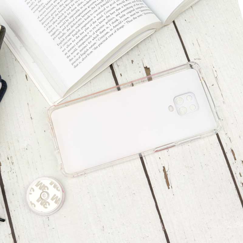 قاب محافظ لنزدار رزین طرح آبرنگی پاپ سوکت دار Xiaomi Redmi Note 9s / Note 9 Pro