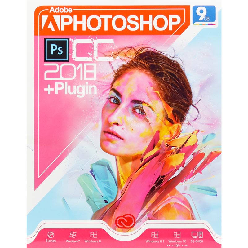 Adobe Photoshop CC 2018 + Plugin 1DVD9 زیتون