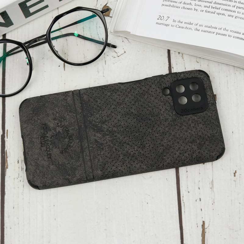 قاب محافظ لنزدار چرمی Polo سامسونگ A12