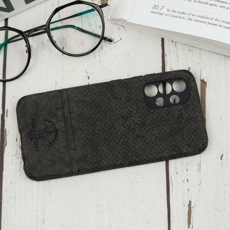 قاب محافظ لنزدار چرمی Polo سامسونگ A32 4G