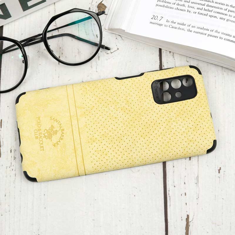 قاب محافظ لنزدار چرمی Polo سامسونگ M51