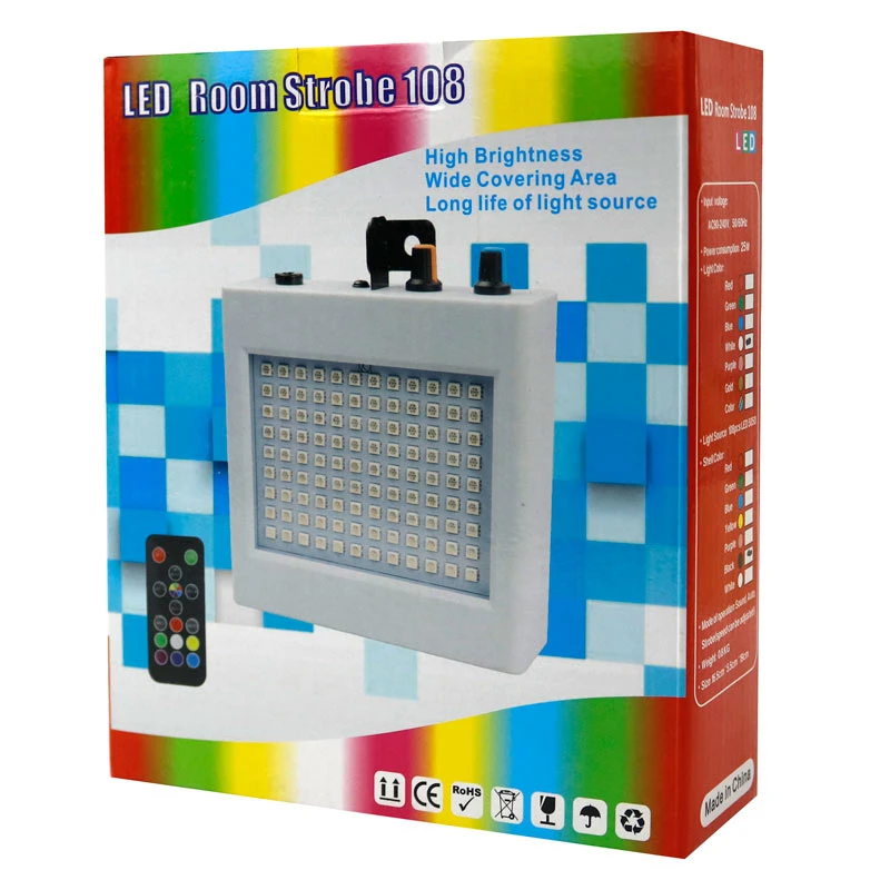 رقص نور 108 LED Room Strobe