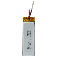 باتری لیتیوم 250mAh 3*15*48mm 401745