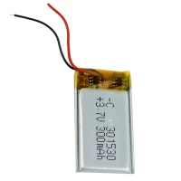 باتری لیتیوم 300mAh 3*17*32mm 301530