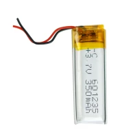 باتری لیتیوم 350mAh 5*12*36mm 601235