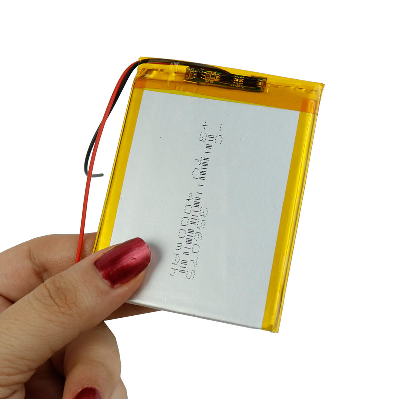 باتری لیتیوم 4000mAh 4*60*72mm 356075