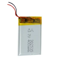 باتری لیتیوم 400mAh 3*25*37mm 302535