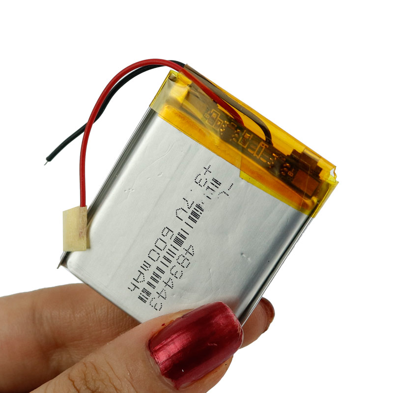 باتری لیتیوم 600mAh 4*35*45mm 483443