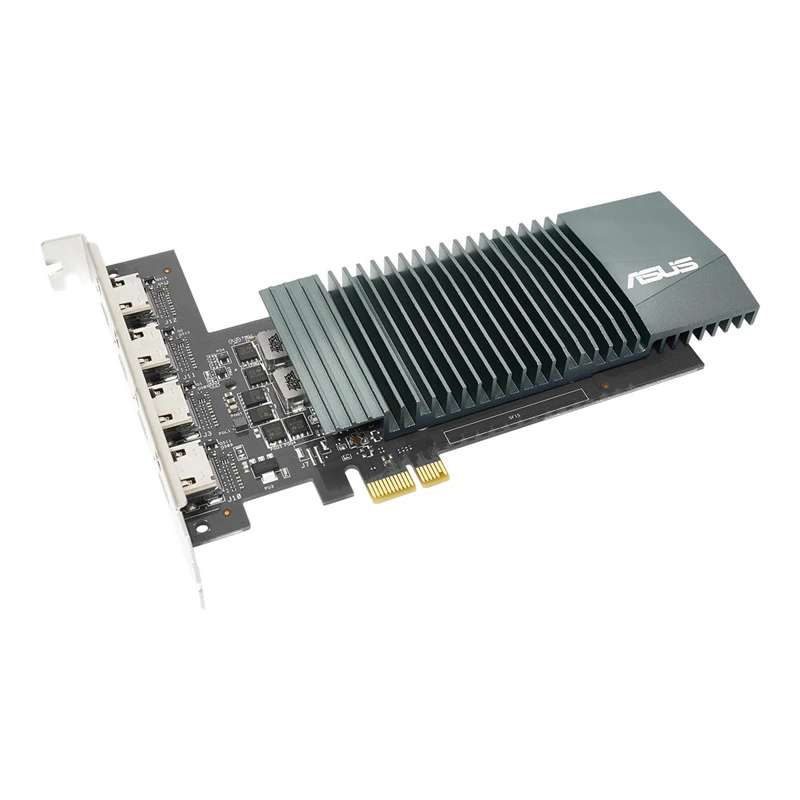 کارت گرافیک ASUS GeForce GT710-4H-SL 2GB GDDR5 64Bit 4Port-HDMI