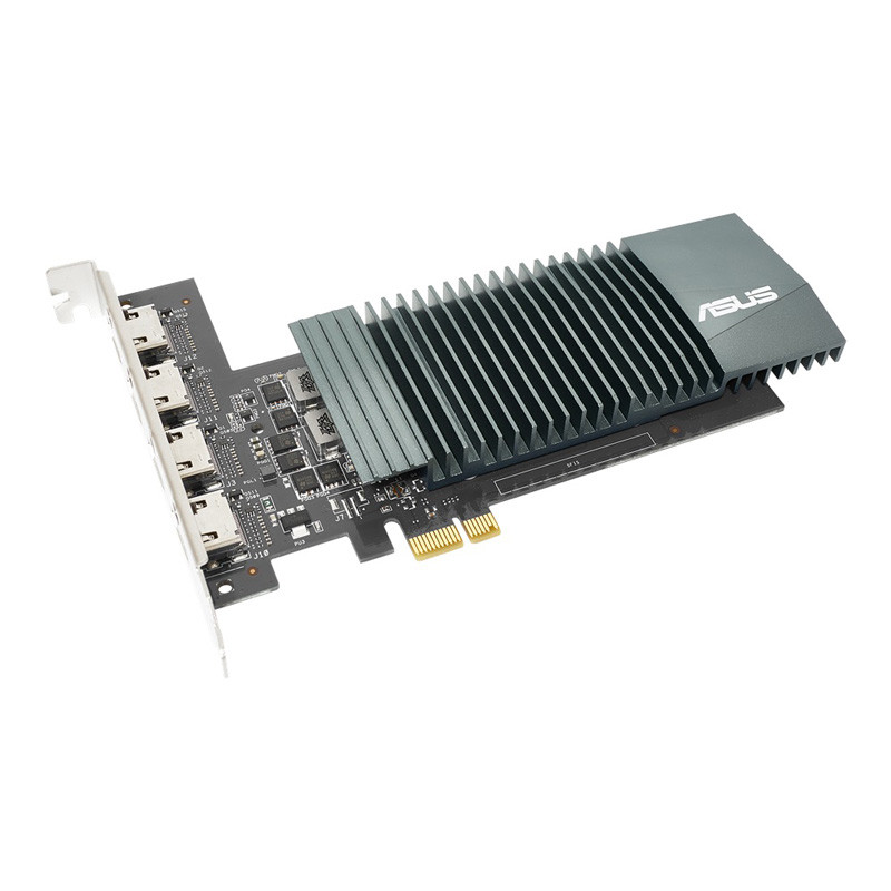 کارت گرافیک ASUS GeForce GT710-4H-SL 2GB GDDR5 64Bit 4Port-HDMI
