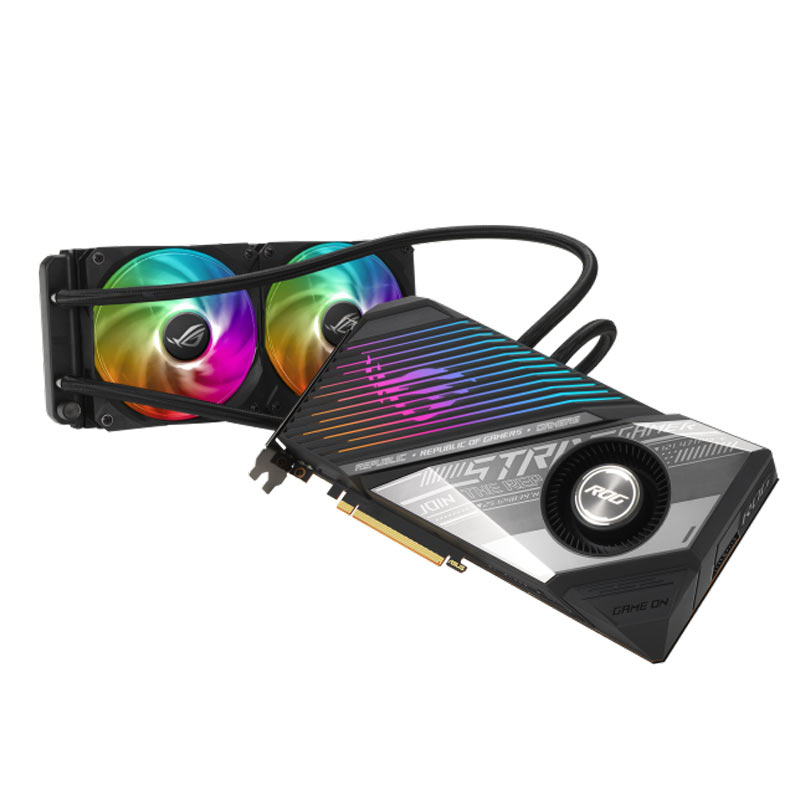 کارت گرافیک ASUS ROG STRIX LC RX6800XT O16G GDDR6 256Bit