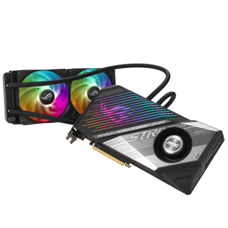 کارت گرافیک ASUS Rog STRIX LC RX6900XT O16G GDDR6 256Bit