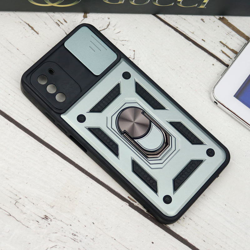 قاب ضد ضربه محافظ لنزدار کشویی هولدر دار بتمن Xiaomi Poco M3