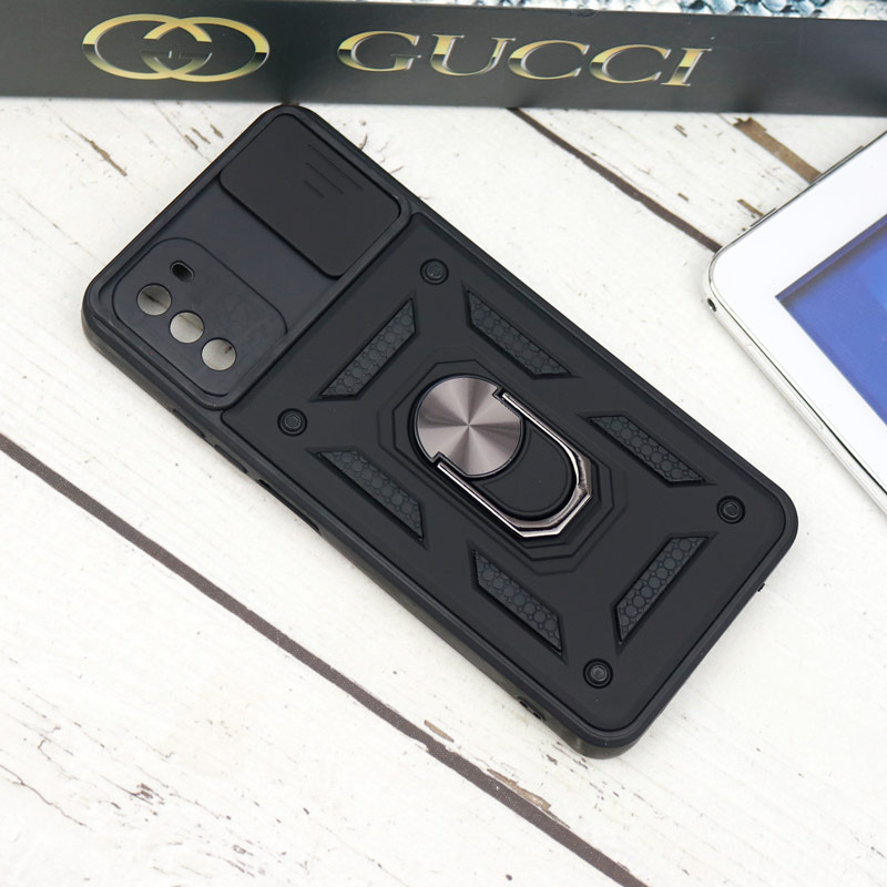قاب ضد ضربه محافظ لنزدار کشویی هولدر دار بتمن Xiaomi Poco M3