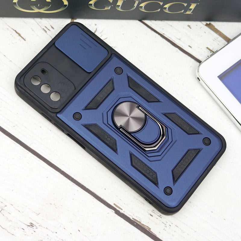 قاب ضد ضربه محافظ لنزدار کشویی هولدر دار بتمن Xiaomi Poco M3