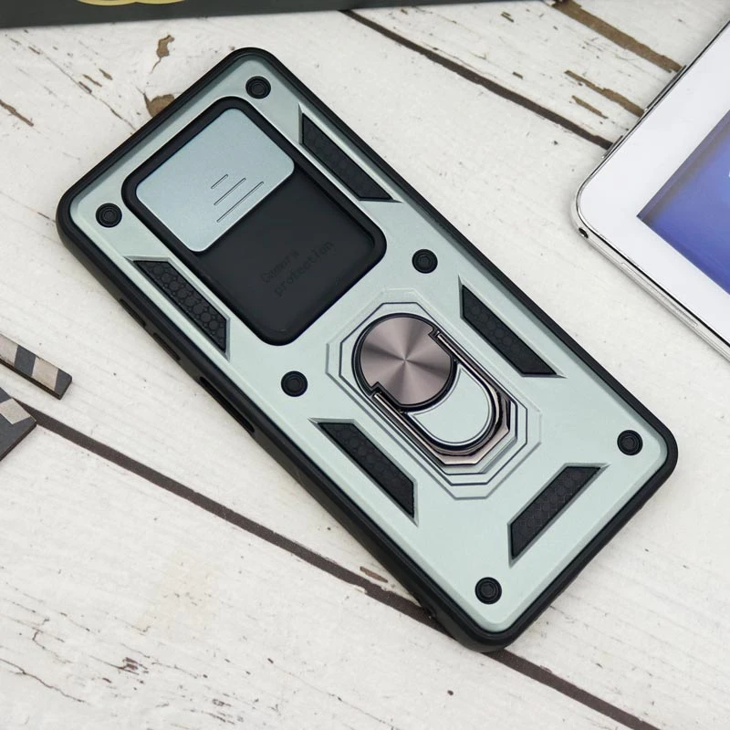 قاب ضد ضربه محافظ لنزدار کشویی هولدر دار بتمن Xiaomi Poco X3