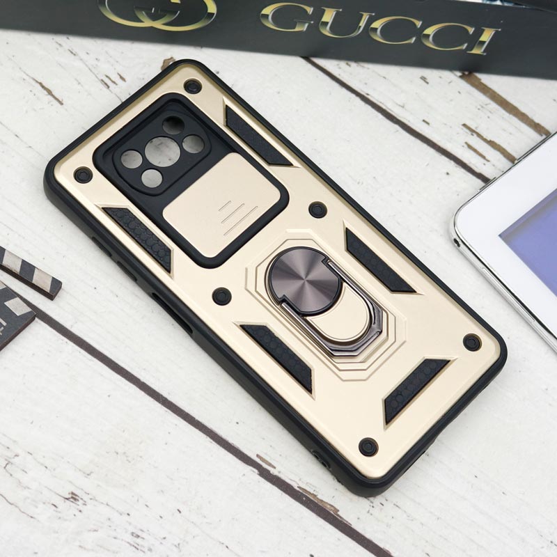قاب ضد ضربه محافظ لنزدار کشویی هولدر دار بتمن Xiaomi Poco X3
