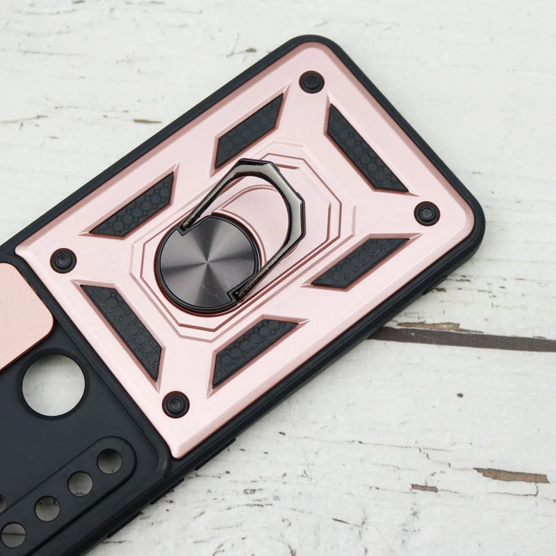 قاب ضد ضربه محافظ لنزدار کشویی هولدر دار بتمن Xiaomi Redmi Note 8