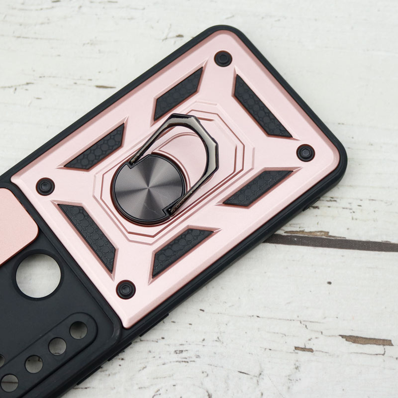 قاب ضد ضربه محافظ لنزدار کشویی هولدر دار بتمن Xiaomi Redmi Note 8