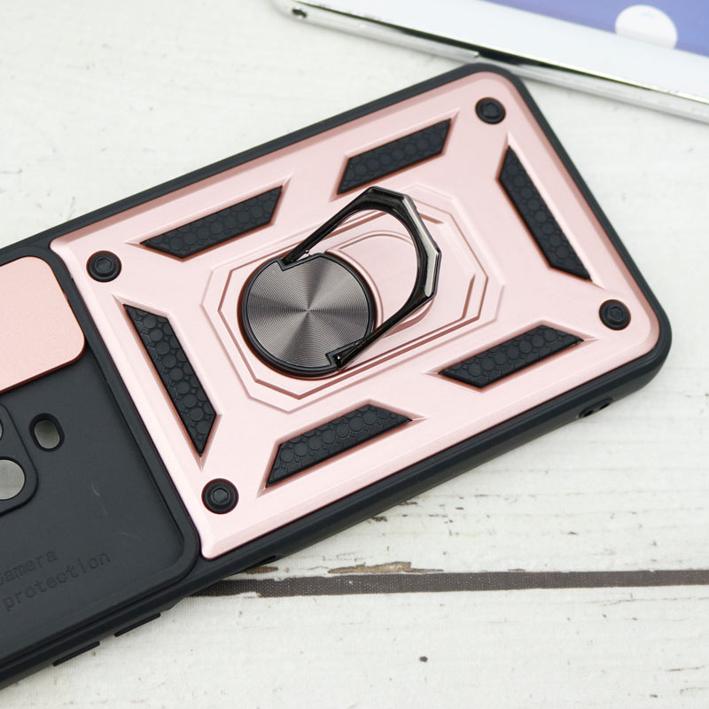 قاب ضد ضربه محافظ لنزدار کشویی هولدر دار بتمن Xiaomi Redmi Note 9s / Note 9 Pro