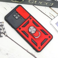 قاب ضد ضربه محافظ لنزدار کشویی هولدر دار بتمن Xiaomi Redmi Note 9s / Note 9 Pro