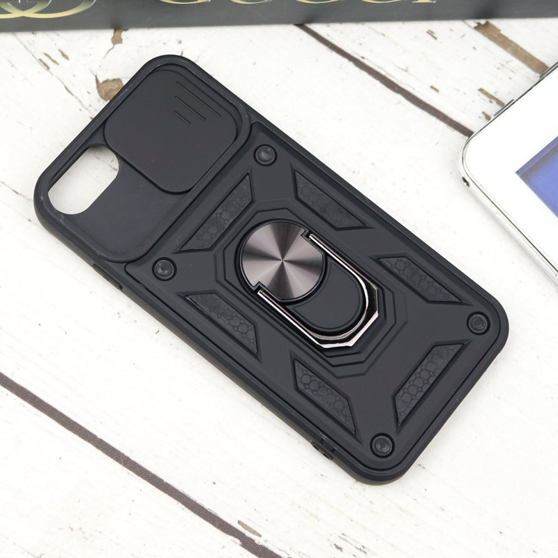 قاب ضد ضربه محافظ لنزدار کشویی هولدر دار بتمن iPhone 6/6s