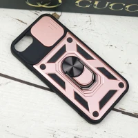 قاب ضد ضربه محافظ لنزدار کشویی هولدر دار بتمن iPhone 7 Plus / 8 Plus