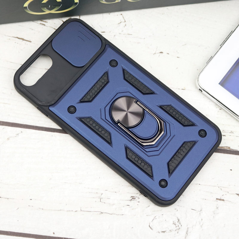 قاب ضد ضربه محافظ لنزدار کشویی هولدر دار بتمن iPhone 7 Plus / 8 Plus