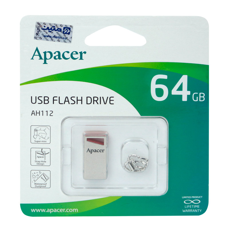 فلش 64 گیگ اپیسر Apacer AH112
