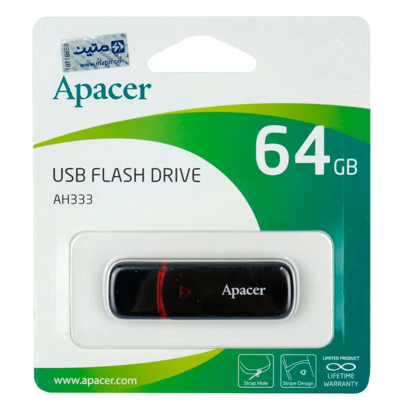 فلش 64 گیگ اپیسر Apacer AH333