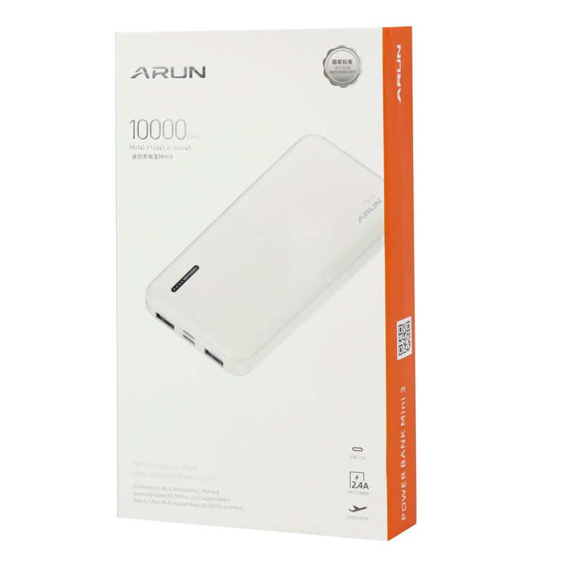 پاوربانک 10000 آران Arun Mini 3