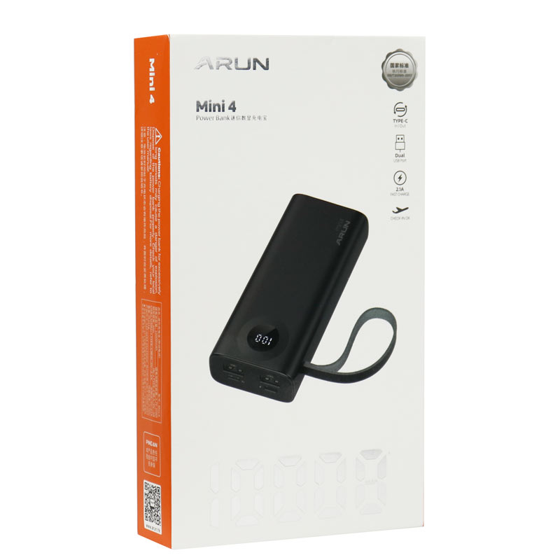 پاوربانک فست شارژ 10000 آران Arun Mini 4