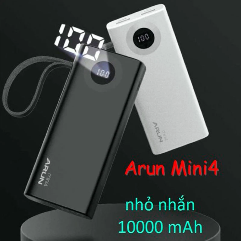 پاوربانک فست شارژ 10000 آران Arun Mini 4