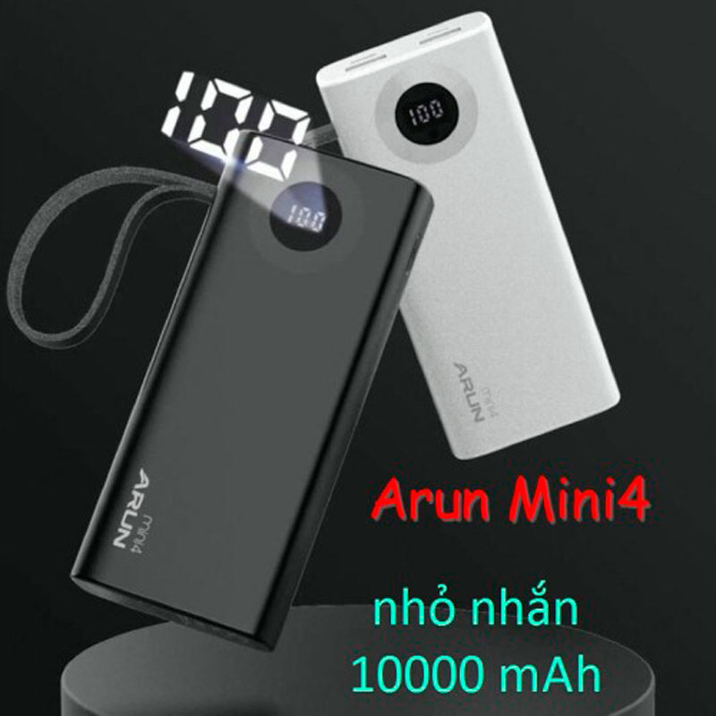 پاوربانک فست شارژ 10000 آران Arun Mini 4