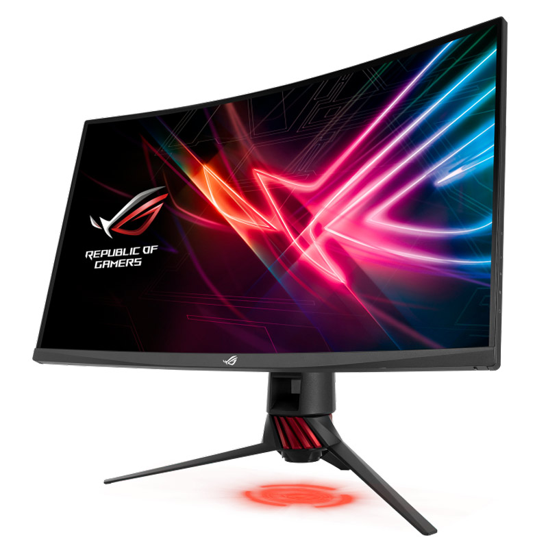 مانیتور گیمینگ خمیده ایسوس ROG STRIX XG32VQR سایز 31.5 اینچ