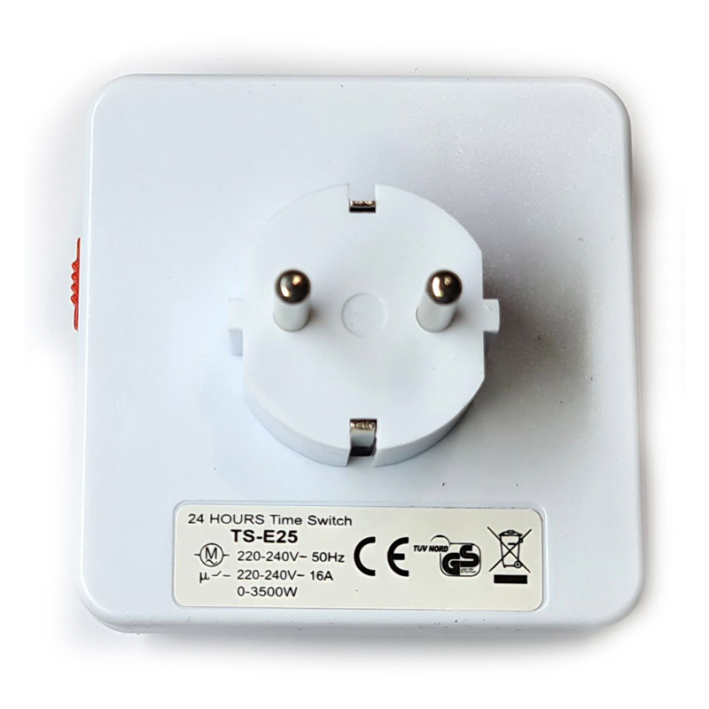 پریز تایمر دار ۲۴ ساعته Atlas TS-E25